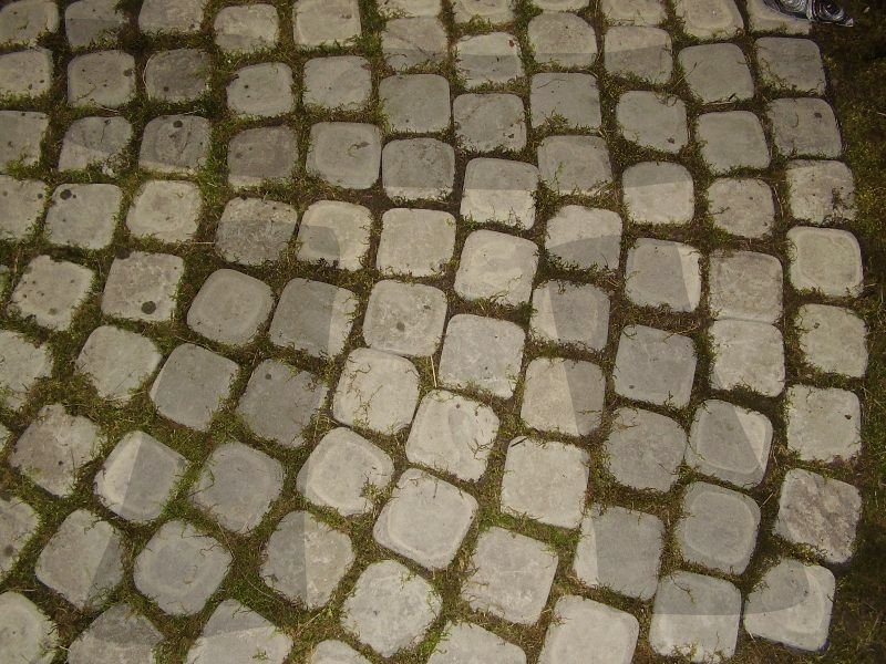 Гальтированная брусчатка